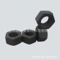 供应 国标螺母 外六角螺母 黑色 六角螺母 螺丝帽 m22